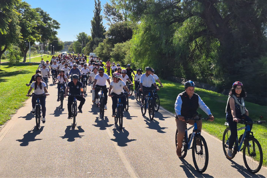 San Luis: Lanzaron el programa ‘Desafío Mi Primer Kilómetro’ para promover el uso de bicicletas en los jóvenes