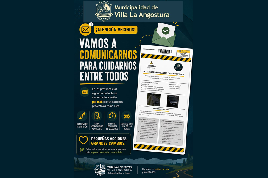 CECAITRA impulsa en Villa La Angostura acciones preventivas