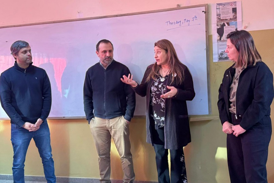 Estudiantes al frente de la educación vial
