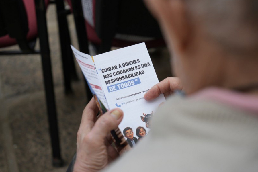 Inician una campaña para “Ver al peatón mayor”