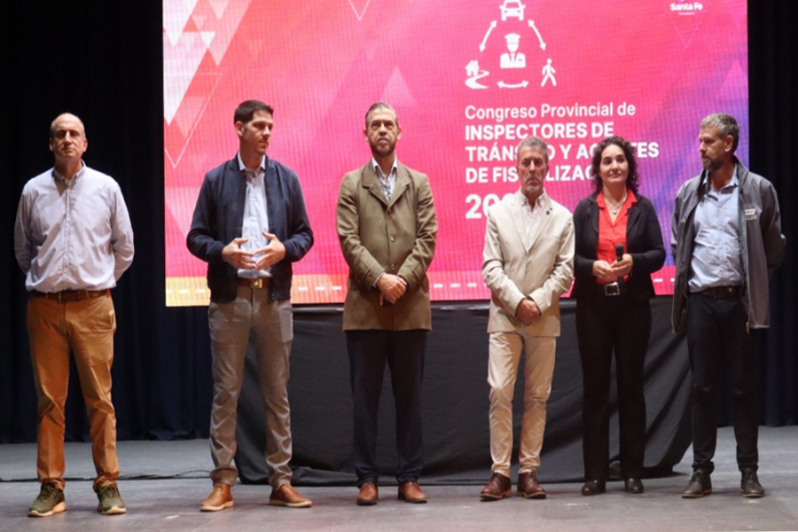 Más de 800 inspectores de tránsito y agentes de fiscalización en un congreso santafesino