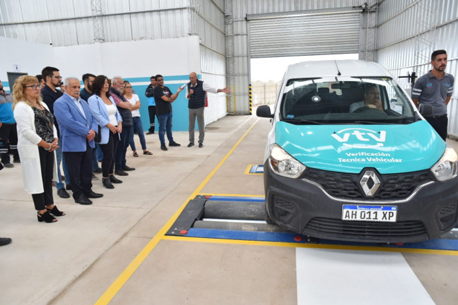 Se inauguró planta de VTV en Carmen de Patagones