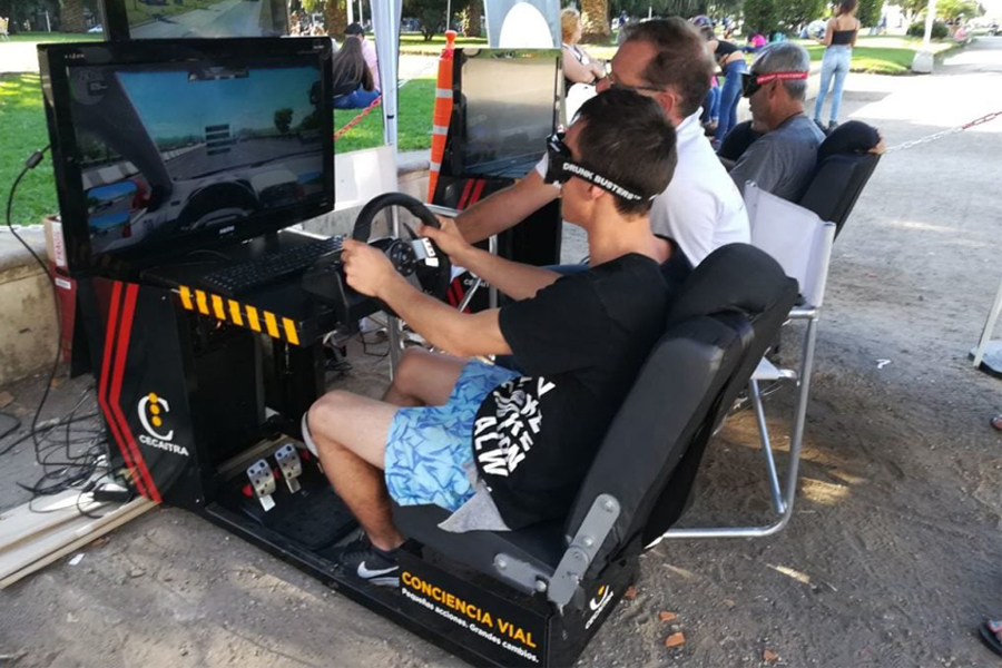 Simuladores para comprender los riesgos de la conducción