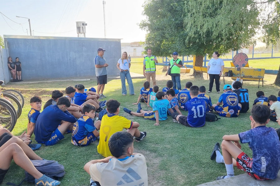 Educación vial para jóvenes deportistas