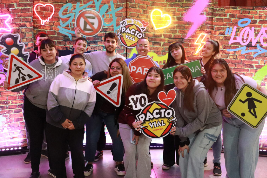 Honda realiza en Campana una nueva edición del Pacto vial