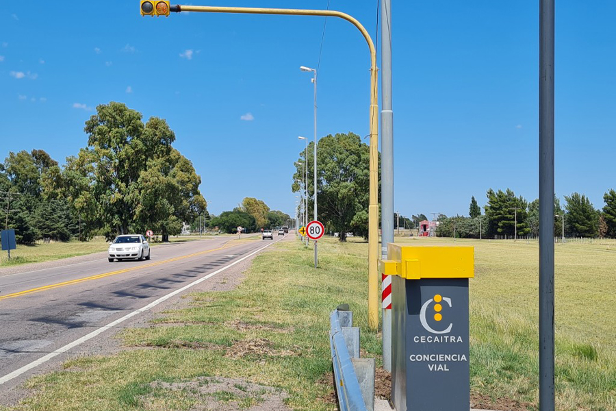 Servicio de fotomultas de Cecaitra San Pedro