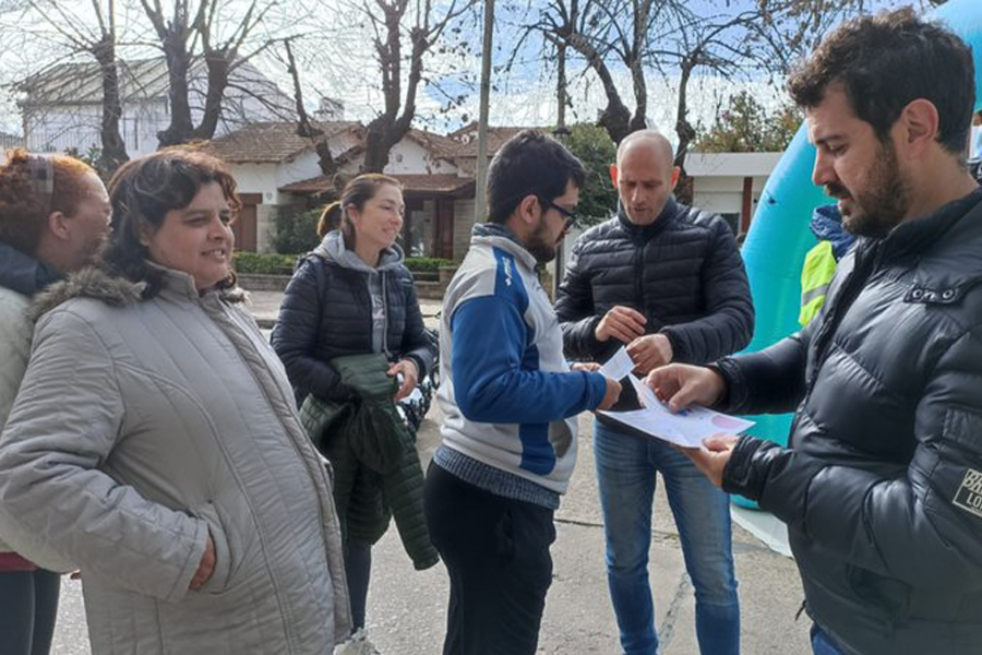 Programa de Corredores Viales para niños de Alberti