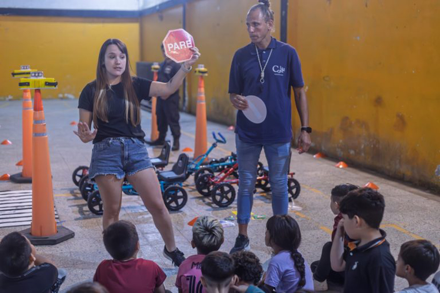 Jornada de Educación Vial en el Partido de la Costa
