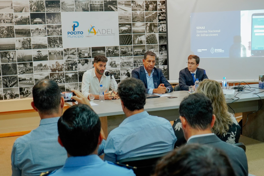 Se implementa el Sistema Nacional de Infracciones en Pocito