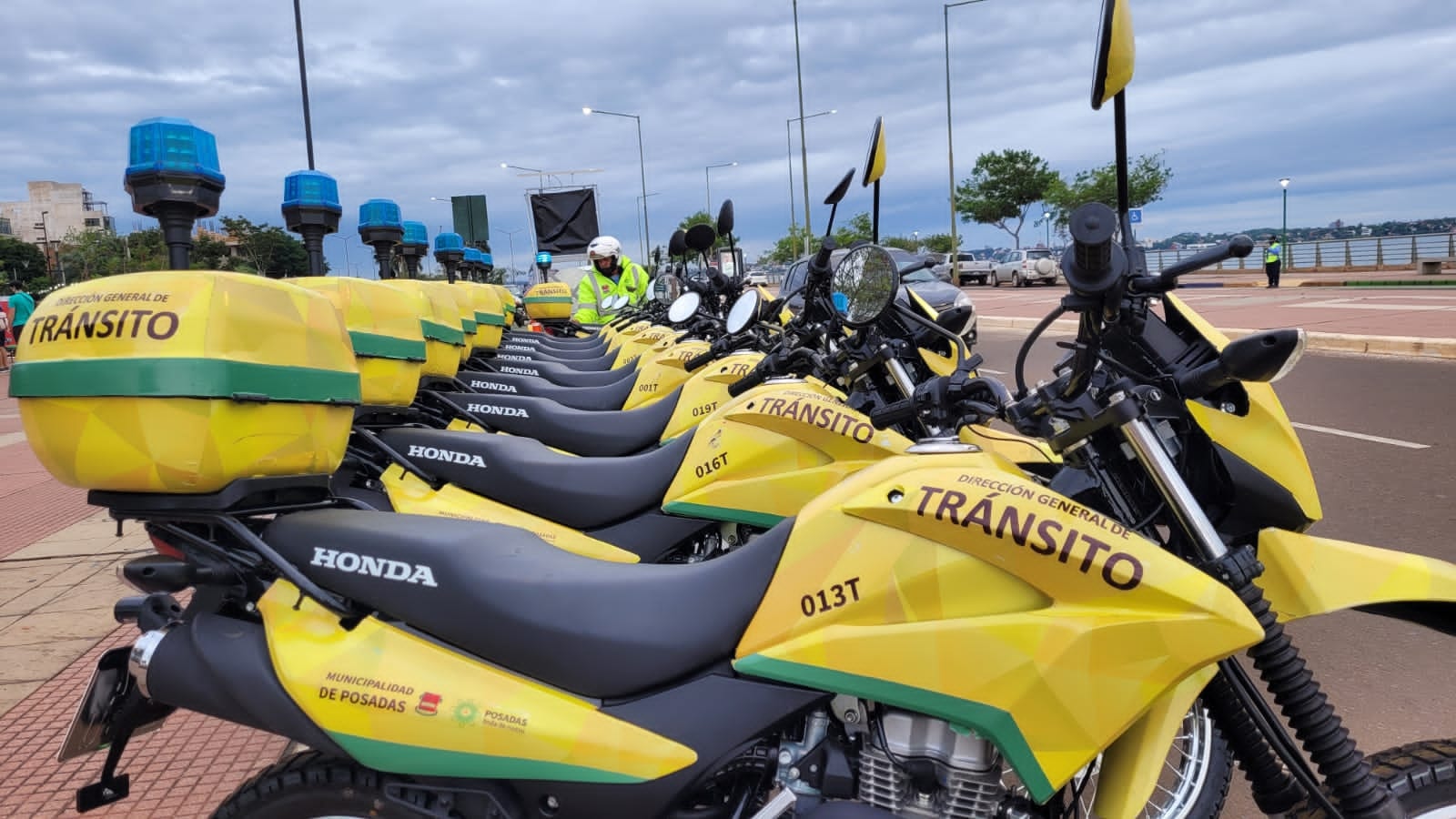 Posadas incorpora 25 nuevas motos para el control del tránsito