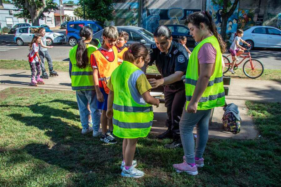 Estudiantes de Junín participaron de una jornada de Educación Vial 