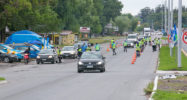 Durante el operativo vial de verano fueron controlados 457.041 vehículos