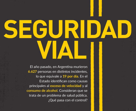 Seguridad vial. Muchos siniestros y conductores poco responsables