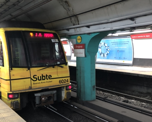 Naciones Unidas y el Subte lanzan la campaña “Actuá Ahora”