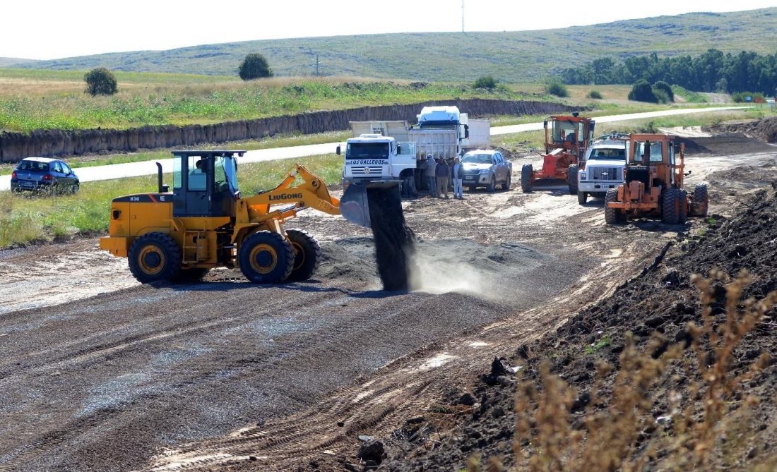 En la ruta que conecta Ramallo con Bahía Blanca reinician obras con protocolos sanitarios