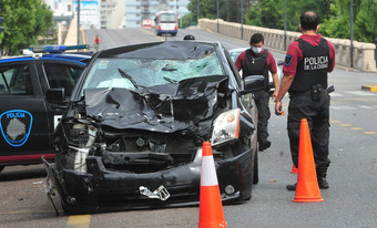 Las muertes ocurridas por accidentes viales disminuyeron un 45 % durante el año 2020